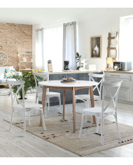 Pack 4 sillas polipropileno BONNIE