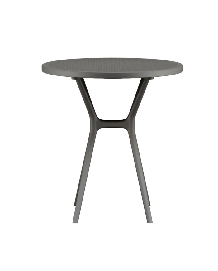 Mesa auxiliar Gaia – Redonda y ligera para exterior o interior