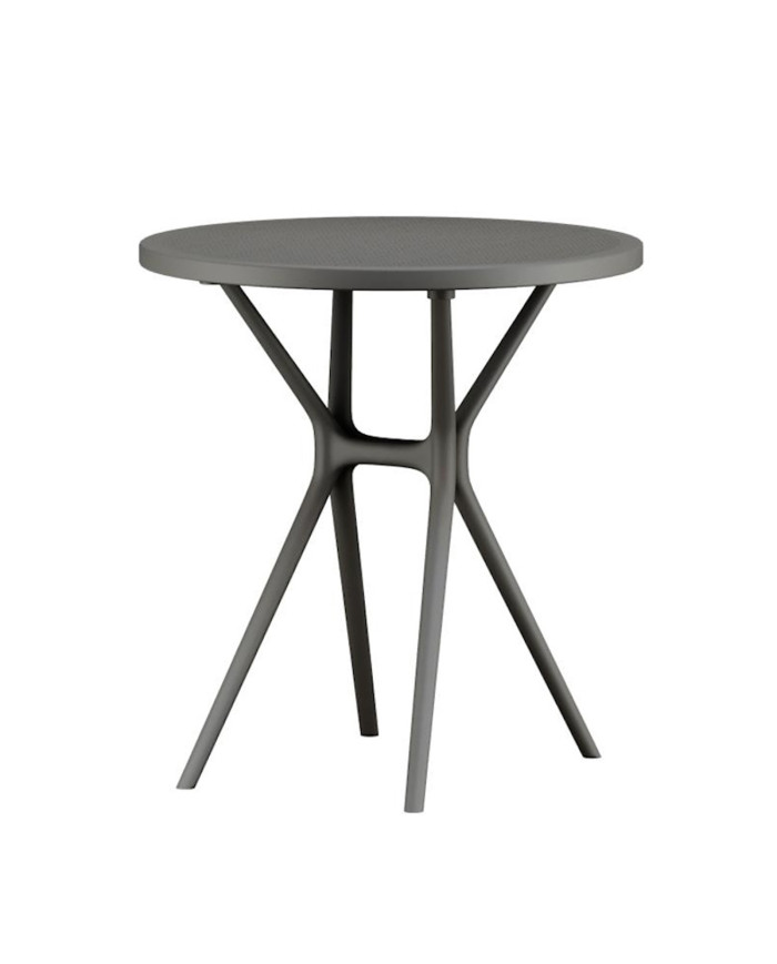 Mesa auxiliar Gaia – Redonda y ligera para exterior o interior