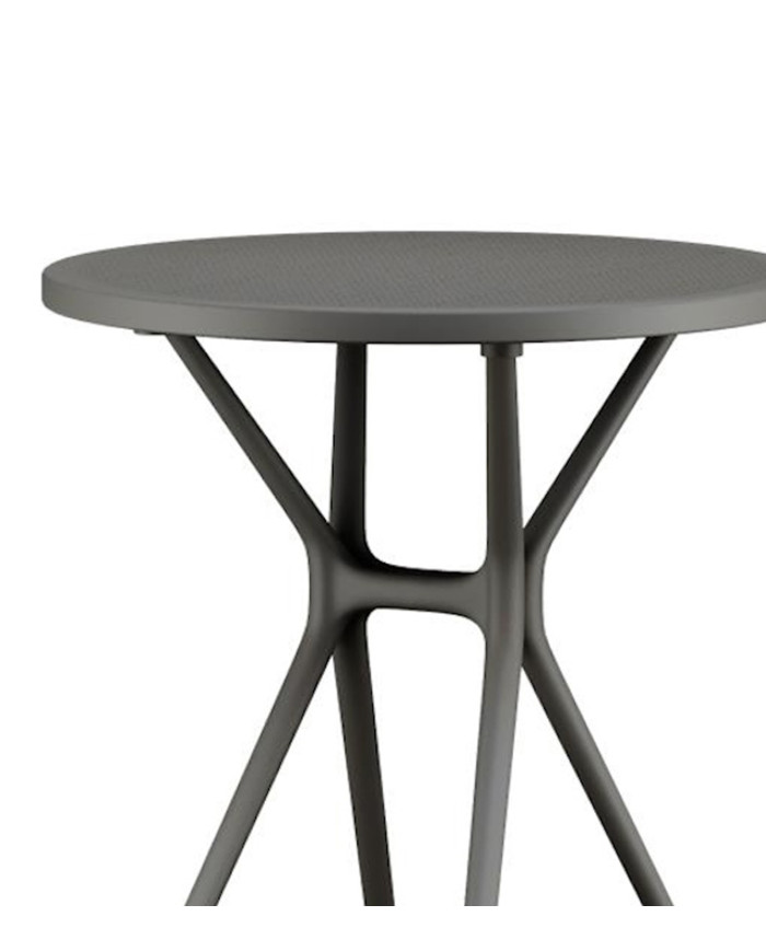 Mesa auxiliar Gaia – Redonda y ligera para exterior o interior