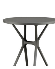 Mesa auxiliar Gaia – Redonda y ligera para exterior o interior