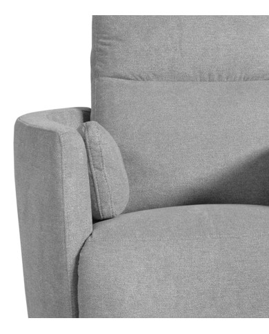 Sillón relax May – Tapizado con sistema por palanca y muelles de acero Sillón relax May – Tapizado con sistema por palanca y muelles de acero