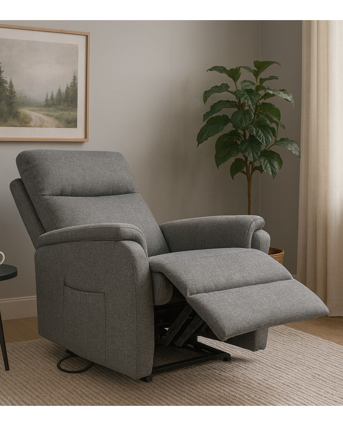 Sillón relax Delta elevable con motor eléctrico – Varias opciones de color Sillón relax Delta elevable con motor eléctrico – Varias opciones de color