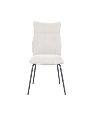 Silla Roma tapizada en tela y símil napa – Pack 2 unidades Silla Roma tapizada en tela y símil napa – Pack 2 unidades