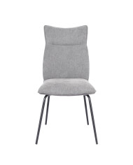 Silla Roma tapizada en tela y símil napa – Pack 2 unidades Silla Roma tapizada en tela y símil napa – Pack 2 unidades