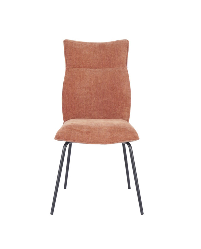 Silla Roma tapizada en tela y símil napa – Pack 2 unidades Silla Roma tapizada en tela y símil napa – Pack 2 unidades
