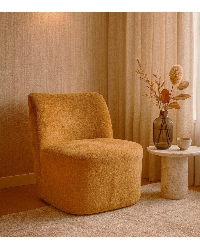 Butaca Gian giratoria – Tapizada, versátil y con giro 360º Butaca Gian giratoria – Tapizada, versátil y con giro 360º