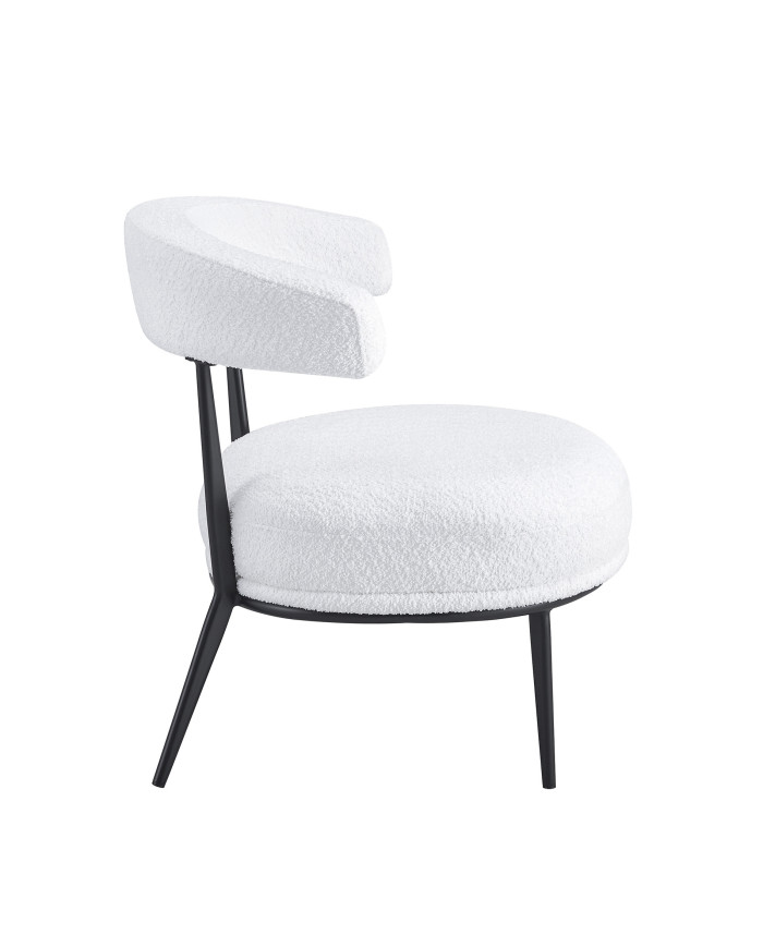 Butaca Asis – Tapizado Teddy y patas metálicas, ideal para cualquier espacio Butaca Asis – Tapizado Teddy y patas metálicas, ideal para cualquier espacio