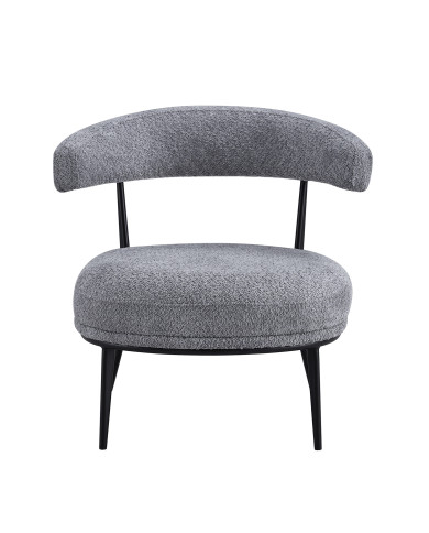 Butaca Asis – Tapizado Teddy y patas metálicas, ideal para cualquier espacio