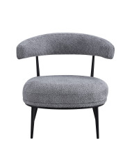 Butaca Asis – Tapizado Teddy y patas metálicas, ideal para cualquier espacio Butaca Asis – Tapizado Teddy y patas metálicas, ideal para cualquier espacio