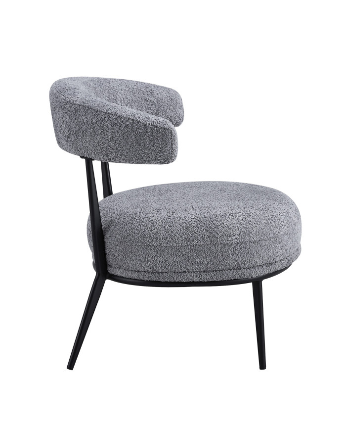 Butaca Asis – Tapizado Teddy y patas metálicas, ideal para cualquier espacio Butaca Asis – Tapizado Teddy y patas metálicas, ideal para cualquier espacio