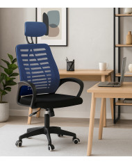 Silla de escritorio Ken – Giratoria, regulable y ergonómica