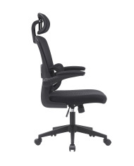 Silla de escritorio Aron ergonómica con refuerzo lumbar y reposacabezas regulable