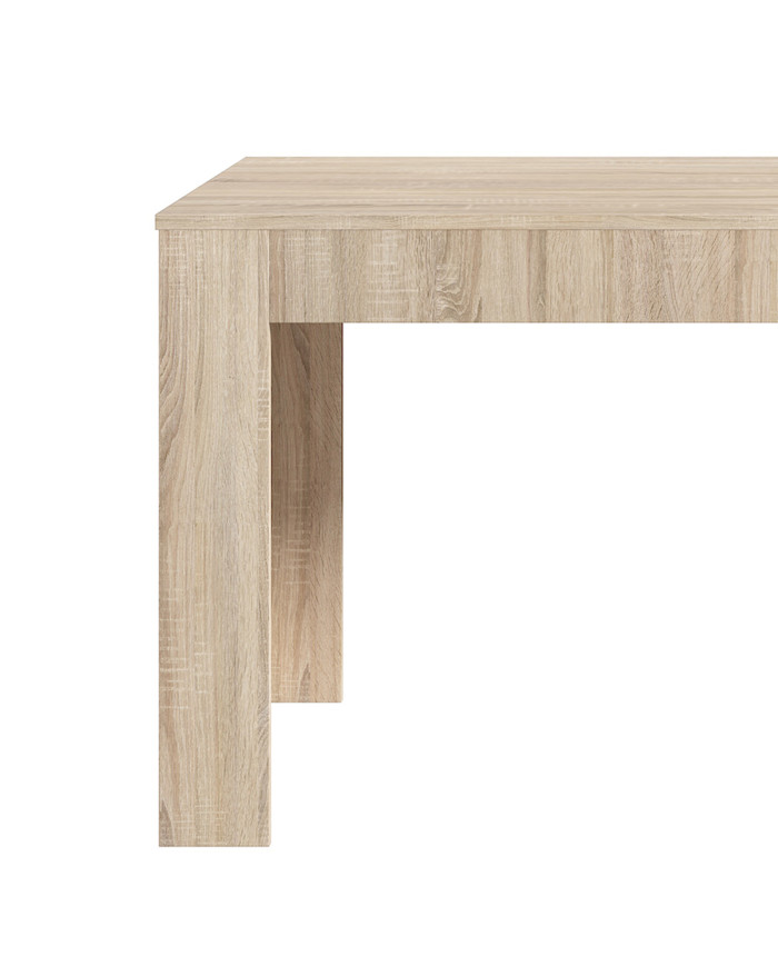 Mesa de comedor Uki 140x90 cm – Moderna, robusta y funcional