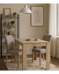 Mesa de comedor Uki 140x90 cm – Moderna, robusta y funcional