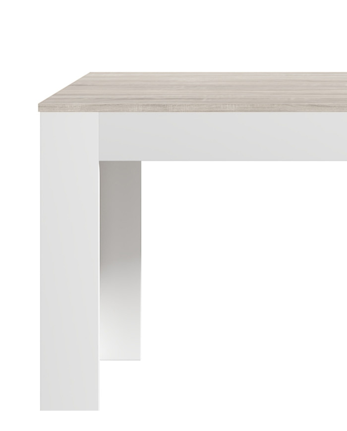 Mesa de comedor Uki 140x90 cm – Moderna, robusta y funcional