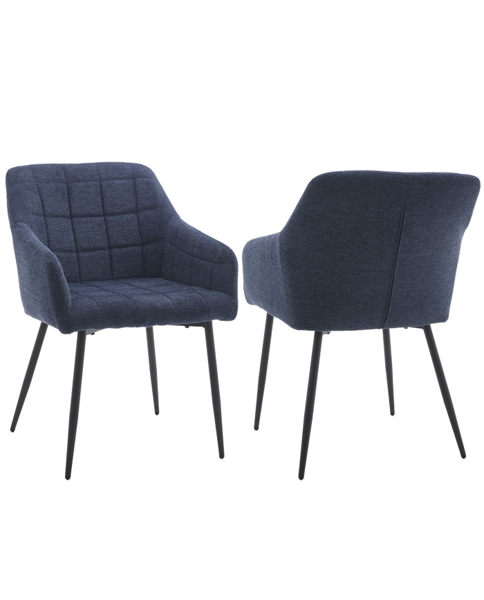 Pack 2 sillas comedor con reposabrazos FREYA