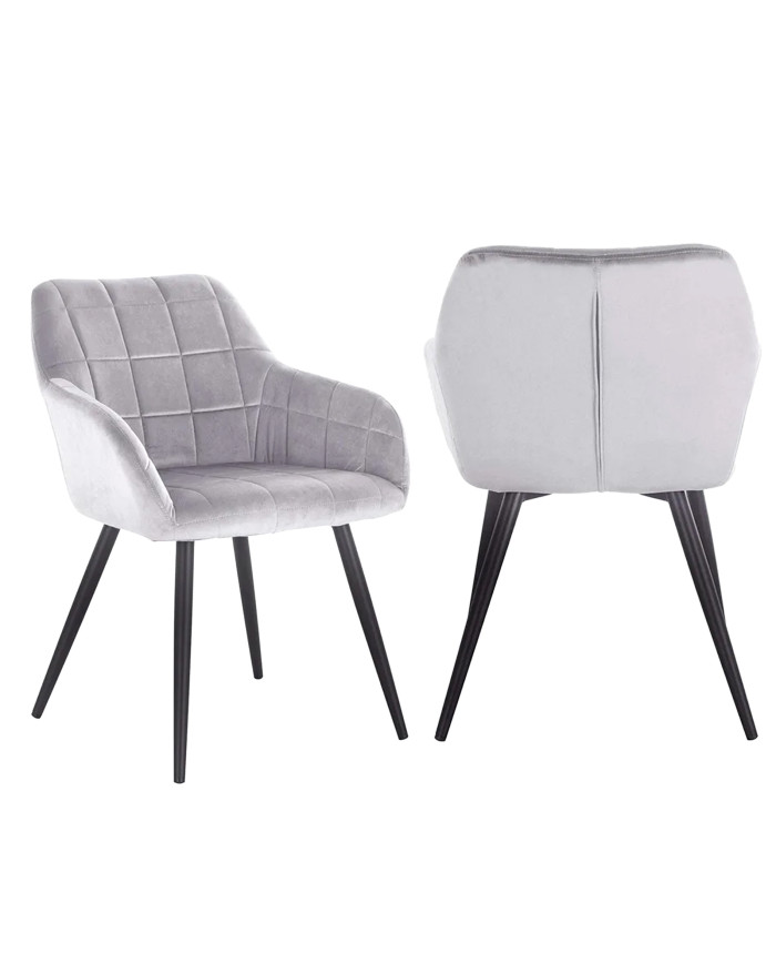 Pack 2 sillas comedor con reposabrazos FREYA