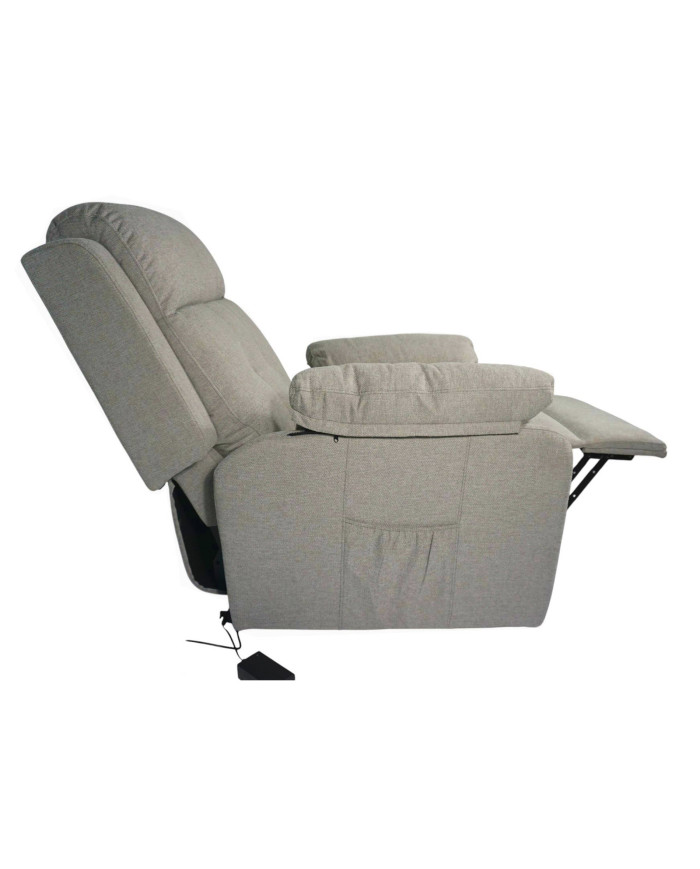 Butaca relax Nuba – Power Lift eléctrico y sistema cero pared