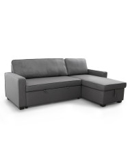 Sofá cama Maxi – Chaise longue reversible y extensible con arcón Sofá cama Maxi – Chaise longue reversible y extensible con arcón