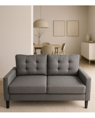 Sofá Dubi – Minimalista, antimanchas y disponible en 2 y 3 plazas