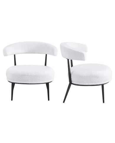 Butaca Asis – Tapizado Teddy y patas metálicas, ideal para cualquier espacio Butaca Asis – Tapizado Teddy y patas metálicas, ideal para cualquier espacio