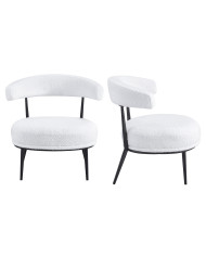 Butaca Asis – Tapizado Teddy y patas metálicas, ideal para cualquier espacio Butaca Asis – Tapizado Teddy y patas metálicas, ideal para cualquier espacio