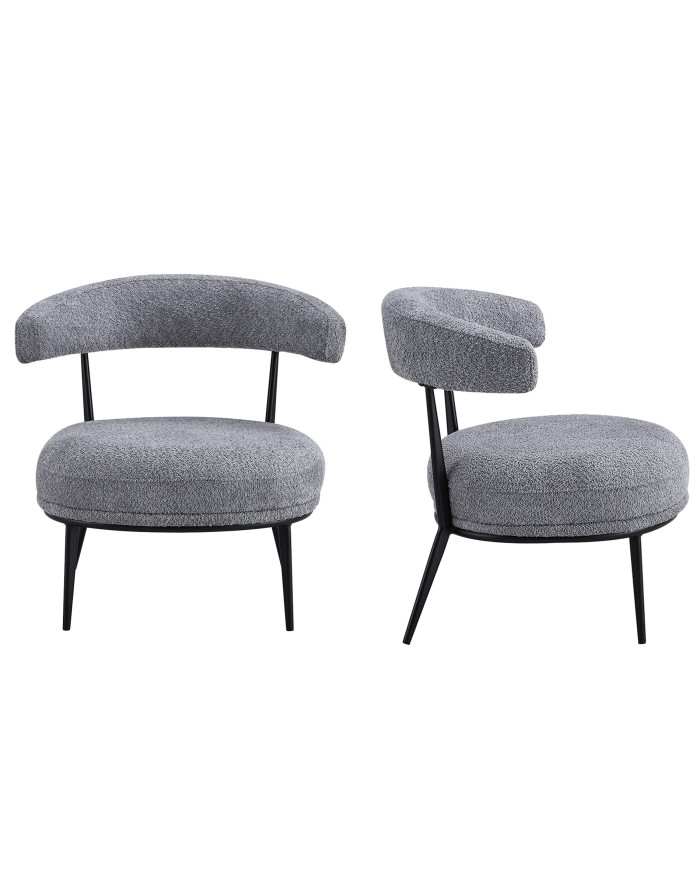 Butaca Asis – Tapizado Teddy y patas metálicas, ideal para cualquier espacio Butaca Asis – Tapizado Teddy y patas metálicas, ideal para cualquier espacio