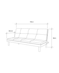 Sofa cama clic clac al mejor precio - HOME HEAVENLY