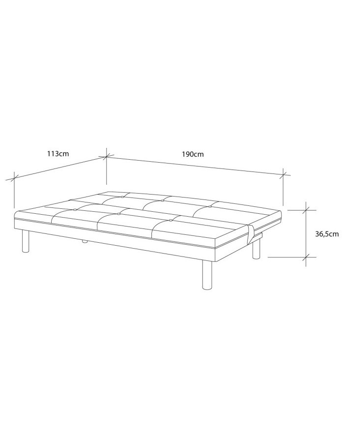 Sofa cama clic clac al mejor precio - HOME HEAVENLY