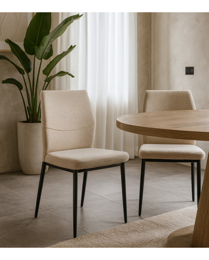 Sillas Nobles - Pack de 4 sillas modernas y cómodas para comedor