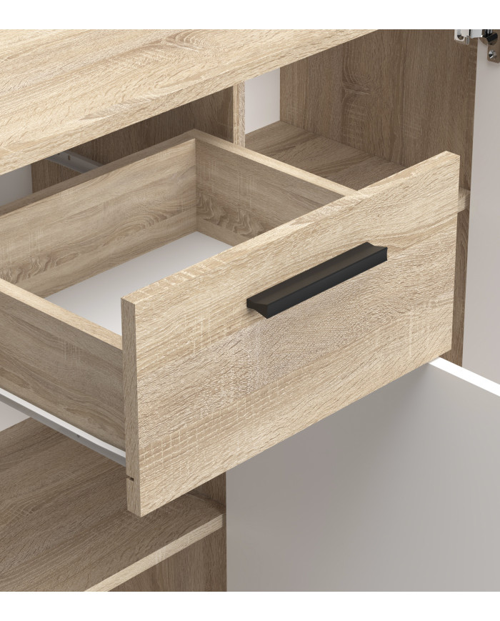 Aparador Bosco con 3 puertas y 1 cajón – Diseño moderno