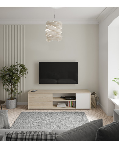 Mueble de TV Match 180 cm – Estilo escandinavo y funcional