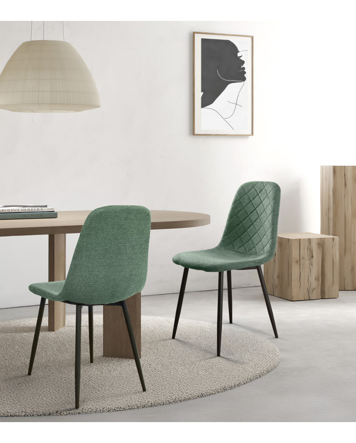 Pack de 4 Sillas de Comedor Suiz - Diseño Moderno y Elegante