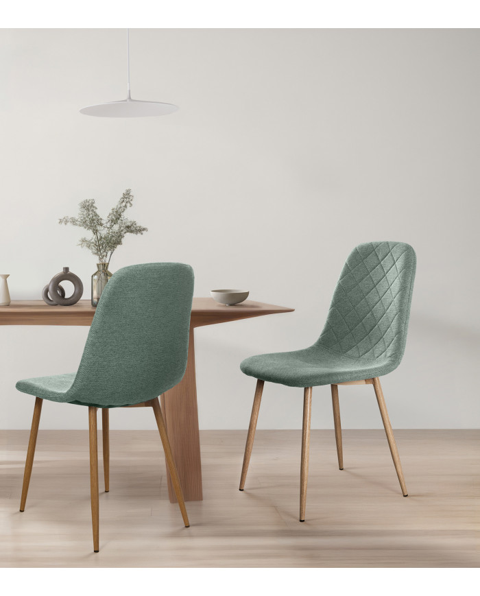 Pack de 4 Sillas de Comedor Suiz - Diseño Moderno y Elegante