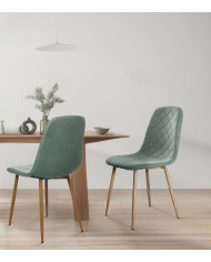 Pack de 4 Sillas de Comedor Suiz - Diseño Moderno y Elegante