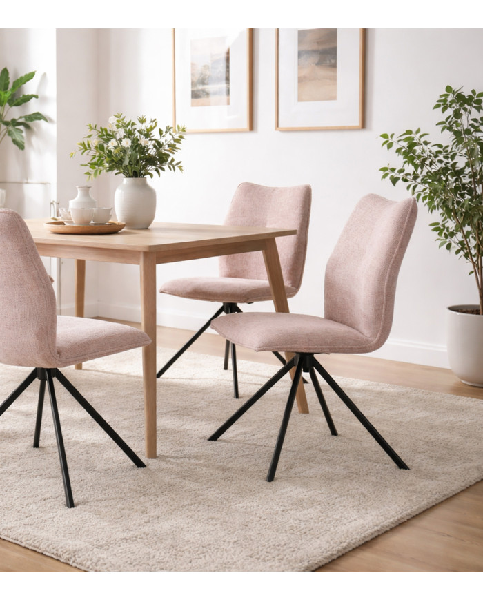 Silla Nena giratoria 180º – Tapizada en tela