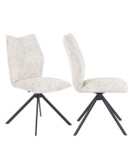 Silla Nena giratoria 180º – Tapizada en tela