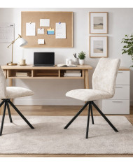 Silla Nena giratoria 180º – Tapizada en tela