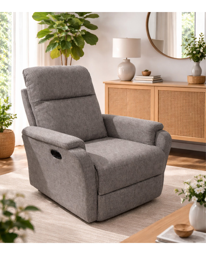 Sillón Roid reclinable – Butaca con reposapiés