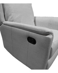 Sillón reclinable Nievis – Sillón relax con palanca