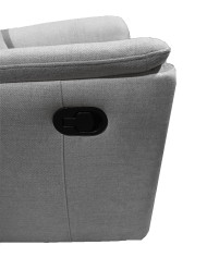 Sillón reclinable Nievis – Sillón relax con palanca