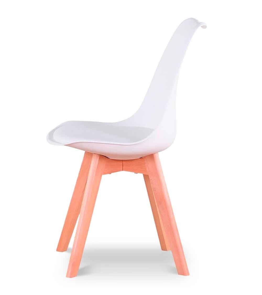Pack 4 sillas Tulipa – Sillas de comedor estilo nórdico
