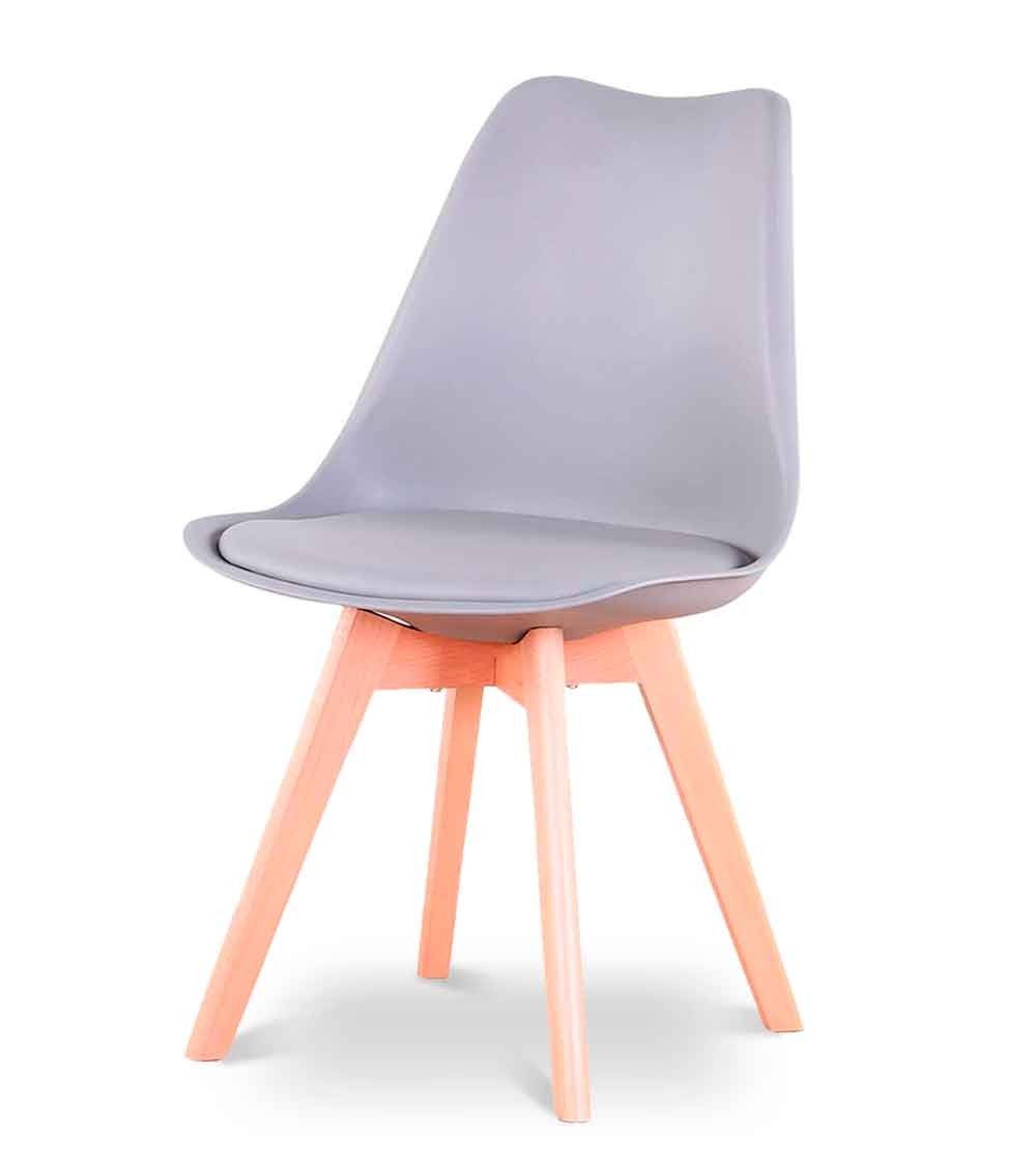 Pack 4 sillas Tulipa – Sillas de comedor estilo nórdico