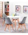 Pack 4 sillas Tulipa – Sillas de comedor estilo nórdico