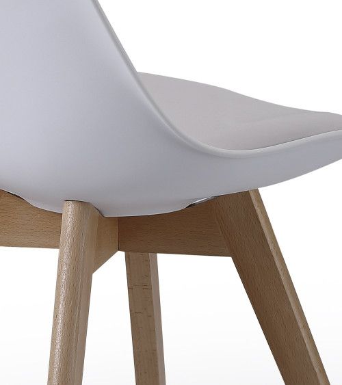 Pack 4 sillas Tulipa – Sillas de comedor estilo nórdico