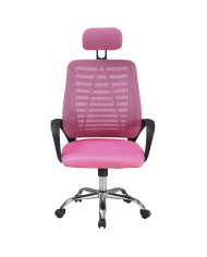 Silla de escritorio Queny ergonómica con reposacabezas