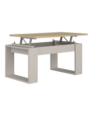 Mesa de centro elevable Rubi II con almacenaje