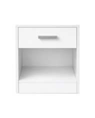 Mesita de noche Silva compacta con cajón