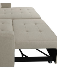 Sofá Sahara Chaise Longue con cama y arcón